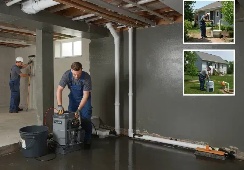 Basement Waterproofing and Flood Prevention process in Lisle, IL